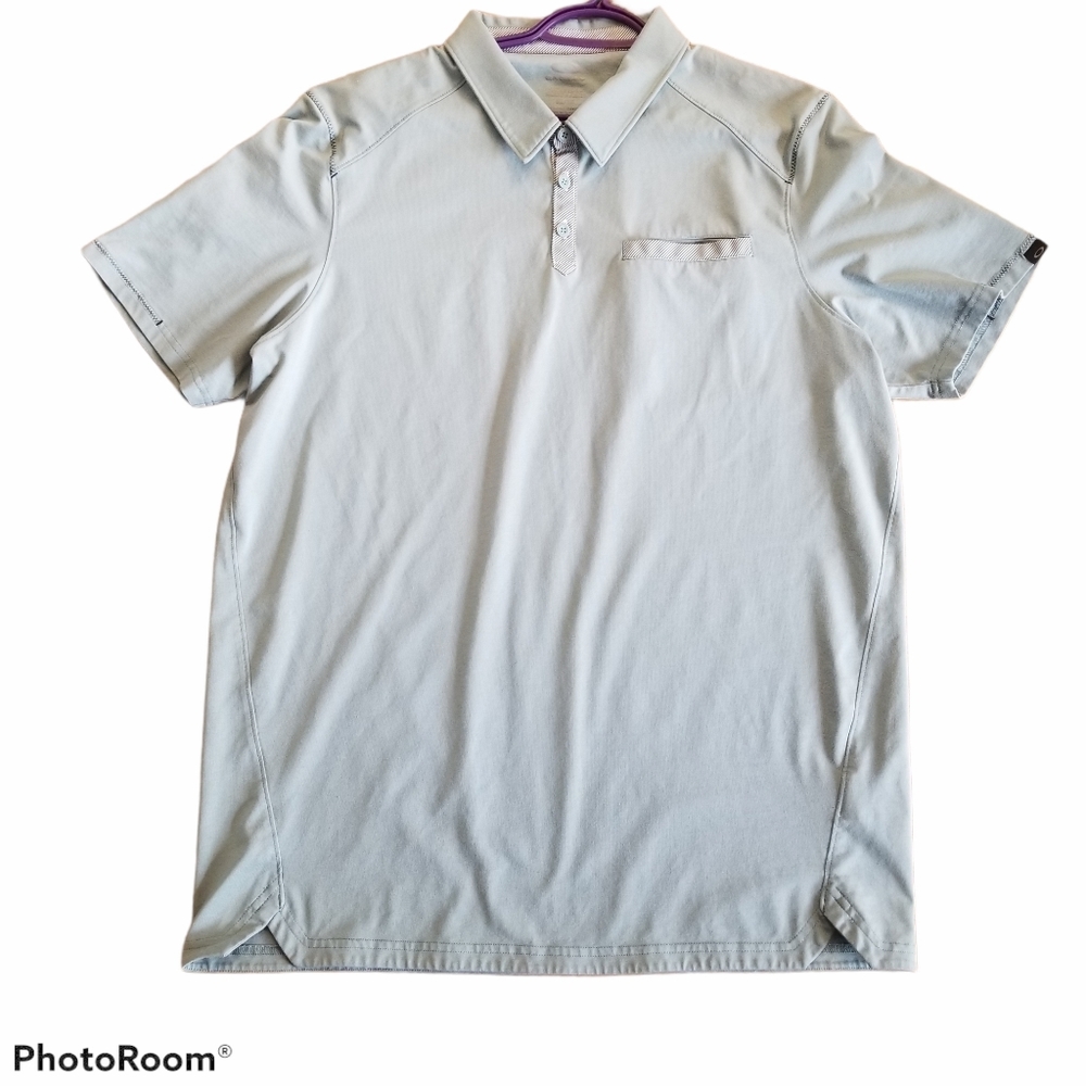 (XL) Oakley Hydralix Golf Polo Shirt Athleisure Short Sleeve Sporty Activewear